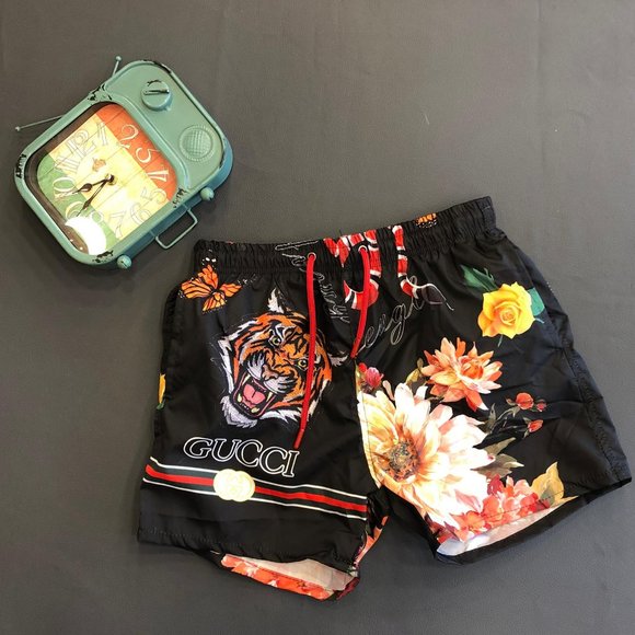 baby gucci swim trunks